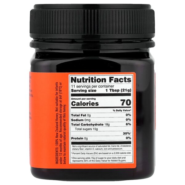 Egmont Honey - Mel de Manuka Cru e Não Pasteurizado UMF 20+ MGO 830+ 250 g