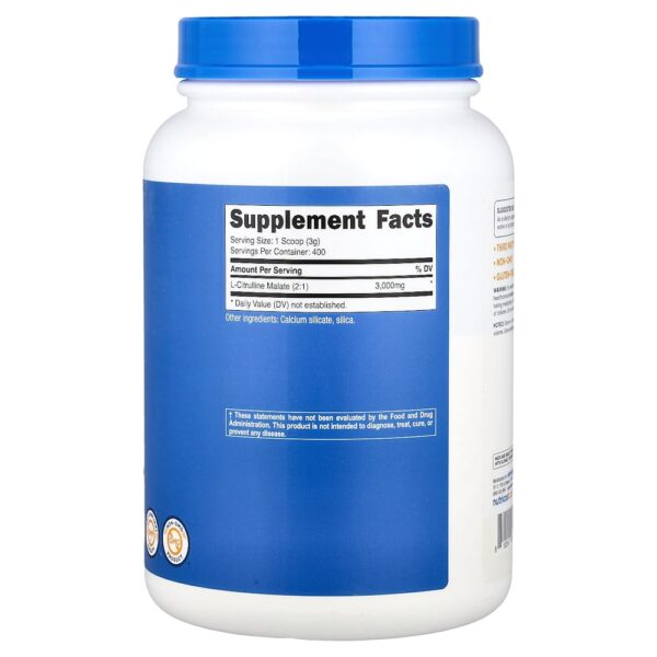 Nutricost - Malato de L-Citrulina 2:1 Sem Sabor 1,2 kg