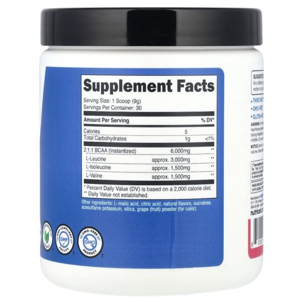 Nutricost - Performance BCAA Goiaba e Romã 273 g