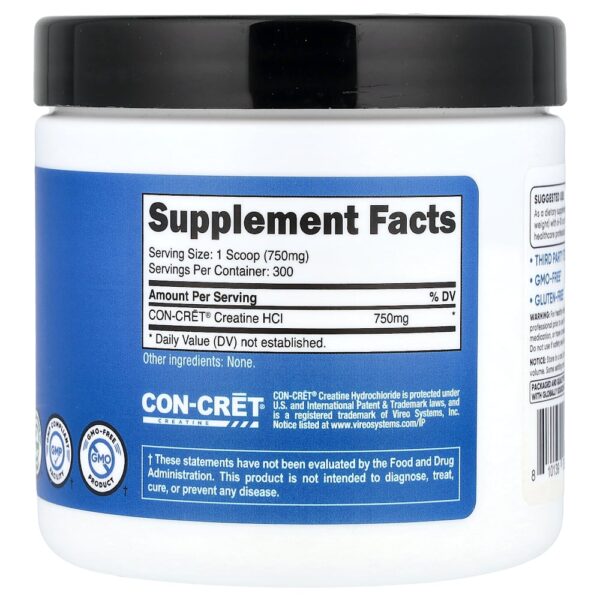 Nutricost - Cloridrato de Creatina Sem Sabor 225 g
