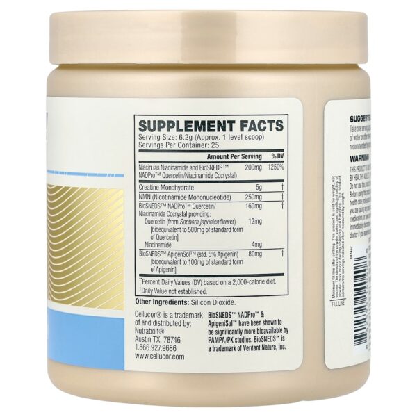 C4 / Cellucor - Longevidade Creatina + NAD+ Sem Sabor 155 g