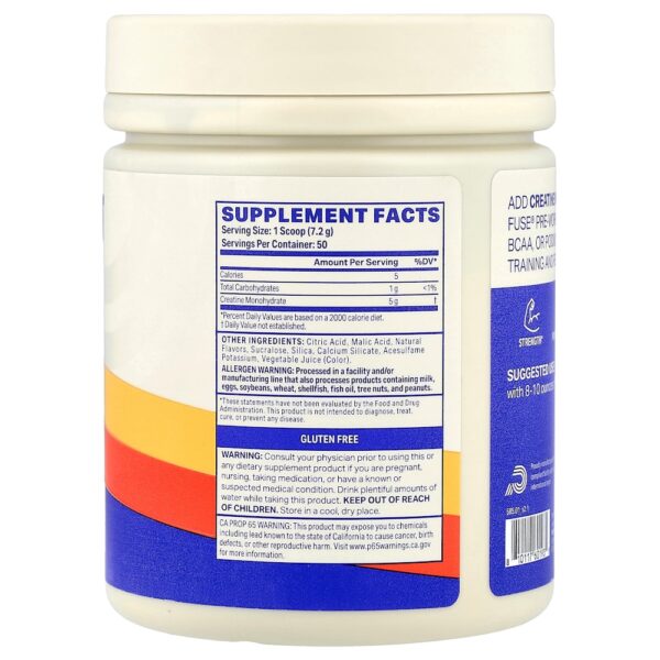 Podium Nutrition - Creatina Mono-Hidratada Limonada Rosa 360 g