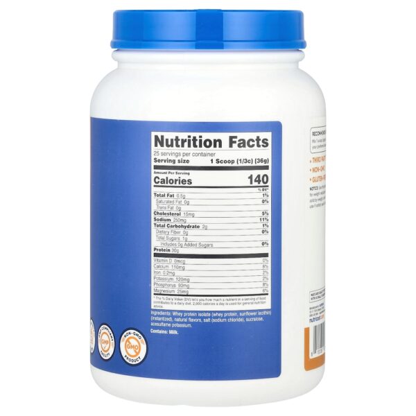 Nutricost - Isolado de Proteína Whey Caramelo Salgado 907 g