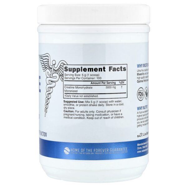 Nutri - Creatina Mono-Hidratada 500 g