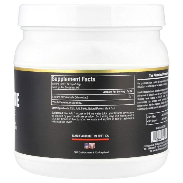 Paradise Herbs - Creatina Mono-Hidratada Maçã Verde 522 g