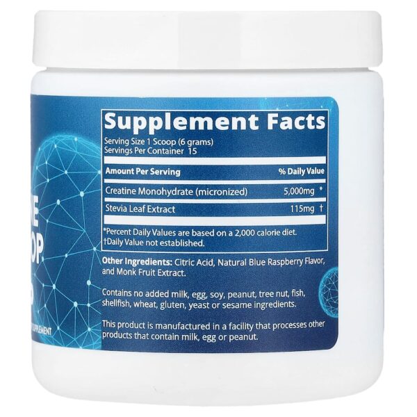 MRM Nutrition - Creatine Dry Scoop Framboesa Azul 90 g