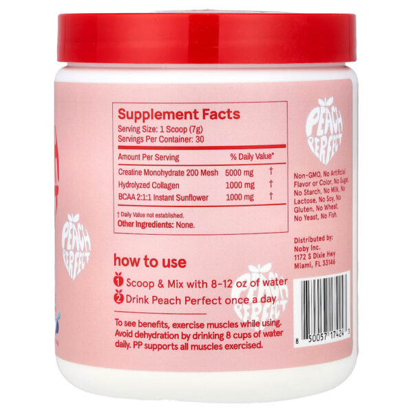 Peach Perfect - Creatina Sem Sabor 210 g