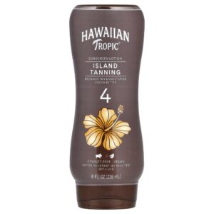 Hawaiian Tropic - Island Tanning Loção de Protetor Solar Manteiga de Cacau FPS 4 235 ml