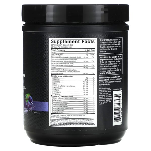 MuscleTech - Platina 100% EAA + Uva 387 g