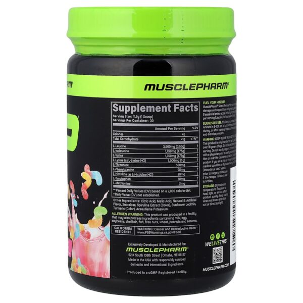 14-91.jpg MusclePharm - Select Aminos Doce Azedo 355 g