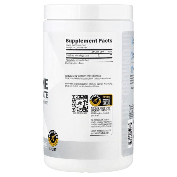 Raw Nutrition - Essentials Creatina Mono-Hidratada Sem Sabor 510 g