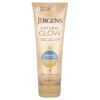 Jergens - Brilho Natural Hidratante Firmador Diário Bronzeador Sem Sol Claro ao Médio 220 ml