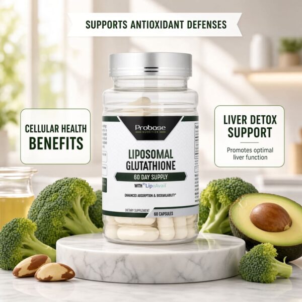 Probase Nutrition - Glutationa Lipossomal 60 Cápsulas