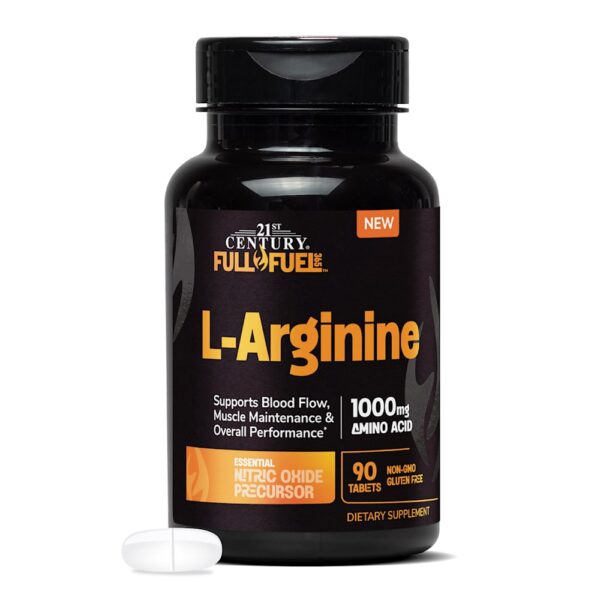 21st Century - Full Fuel 365 L-Arginina 1.000 mg 90 Comprimidos