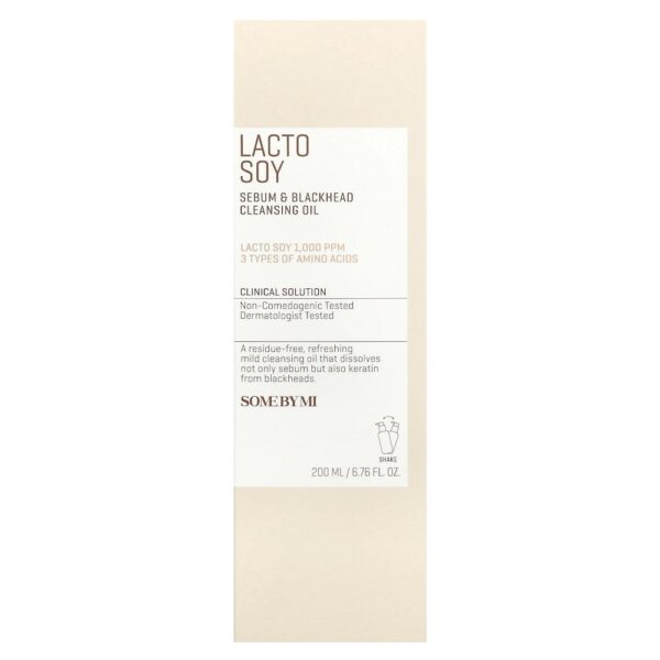 SOME BY MI - Óleo de Limpeza de Soja Sebo e Cravo Lacto de Soja 200 ml