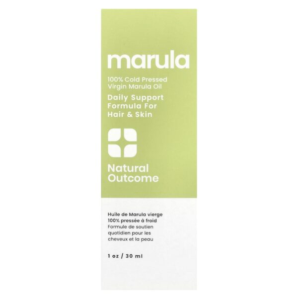 Natural Outcome - Óleo de Marula 100% Virgem Prensado a Frio 30 ml (28 g)
