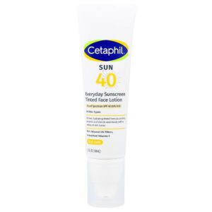 17-51.jpg Cetaphil - Protetor Solar Diário Loção Facial com Cor Todos os Tipos de Pele FPS 40 50 ml