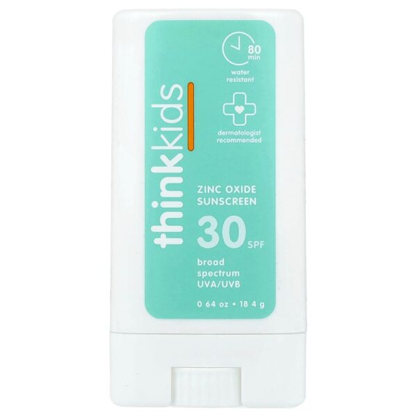 think - Thinkkids Protetor Solar de Óxido de Zinco em Bastão FPS 30 Sem Perfume 18 g