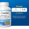17-81.jpg Natural Factors - L-Taurina 1,000 mg 100 Cápsulas Vegetarianas