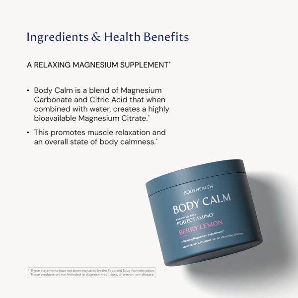 BodyHealth - Body Calm Fruto Silvestre e Limão 164 g