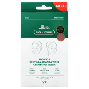 18-137.jpg VT Cosmetics - Adesivos para Manchas Transparentes Centella asiatica e Pro Cica 4 Unidades 66 Adesivos