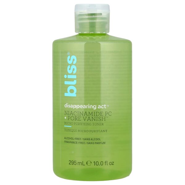 Bliss - Tônico Purificante com Nicotinamida Disappearing Act 295 ml