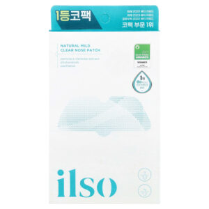 ilso - Adesivo Nasal Transparente Natural Suave 10 Adesivos