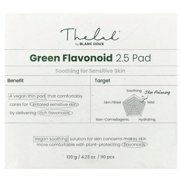 The Lab by BLANC DOUX - Disco de Flavonoide Verde 2,5 90 Unidades 120 g