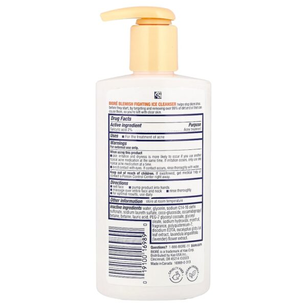 18-44.jpg Biore - Limpador refrescante de combate às marcas da acne 200 ml