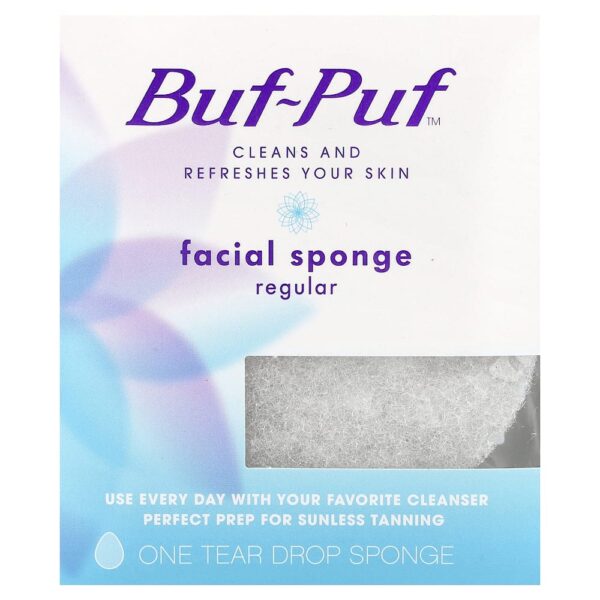 Buf Puf - Esponja Facial Regular 1 Esponja em Gota de Lágrima