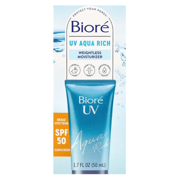 18-49.jpg Biore - UV Aqua Rich Hidratante Leve FPS 50 50 ml