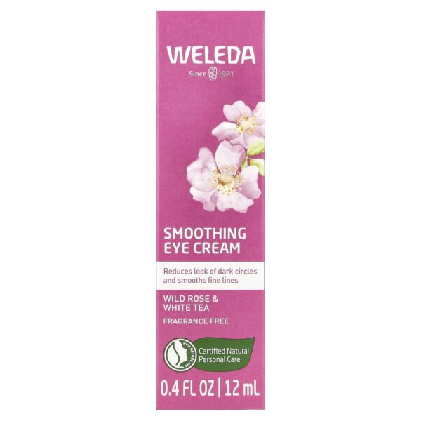 Weleda - Creme Suavizante para a Área dos Olhos Rosa Silvestre e Chá Branco Sem Perfume 10 ml