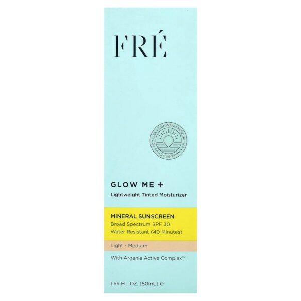 Fre - Glow Me+ Hidratante Leve com Cor FPS 30 Claro-Médio 50 ml