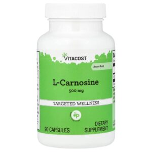 Vitacost - L-Carnosine 500 mg 90 Capsules