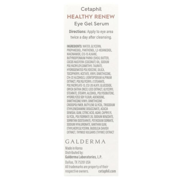 Cetaphil - Healthy Renew Sérum em Gel para a Área dos Olhos Para Peles Sensíveis 14 g