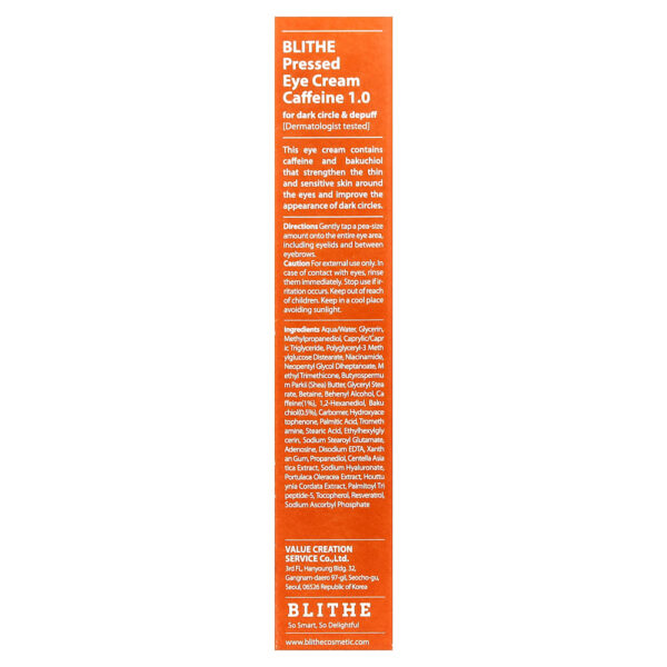 Blithe - Creme Prensado para a Área dos Olhos Cafeína 1,0 20 ml