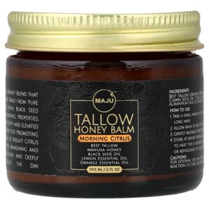 Maju Superfoods - Bálsamo de Mel de Sebo Cítricos da Manhã 60 ml