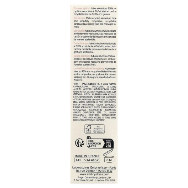 19-79.jpg Embryolisse - Creme Radiant Complexion Brilho Rosado 30 ml