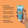 Blue Lizard Australian Sunscreen - Protetor Solar Mineral para Esportes FPS 50 90 ml