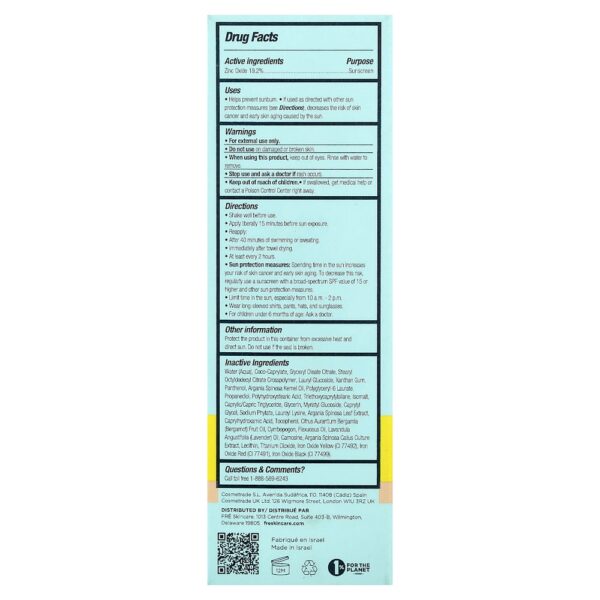 Fre - Glow Me+ Hidratante Leve com Cor FPS 30 Claro-Médio 50 ml
