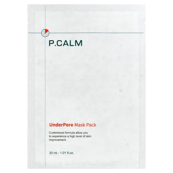 P.CALM - Pacote de Máscaras de Beleza UnderPore 1 Unidade 30 ml