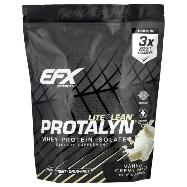EFX Sports - Whey Protein Protalyn Wafer com Creme de Baunilha 907 g