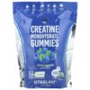 SteelFit USA - Gomas de Creatina Mono-hidratada Framboesa Azul 120 Gomas