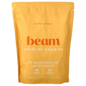 2-18.jpg Beam - Gomas de Creatina Laranja 120 Gomas (1,25 g por Goma)