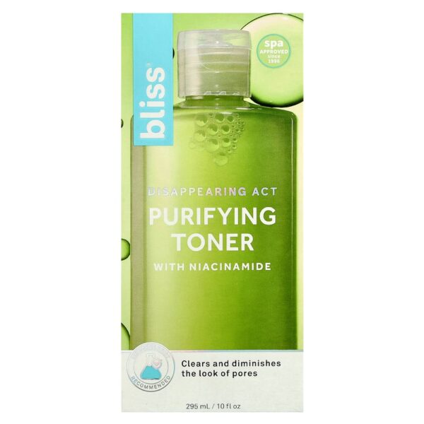 Bliss - Tônico Purificante com Nicotinamida Disappearing Act 295 ml