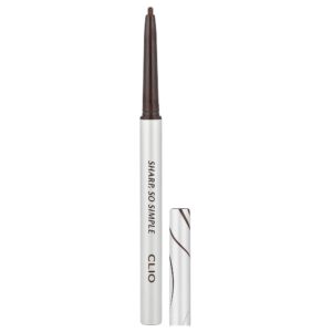 20-57.jpg Clio - Delineador à Prova D'água da Sharp So Simple 04 Marrom Escuro 0 g