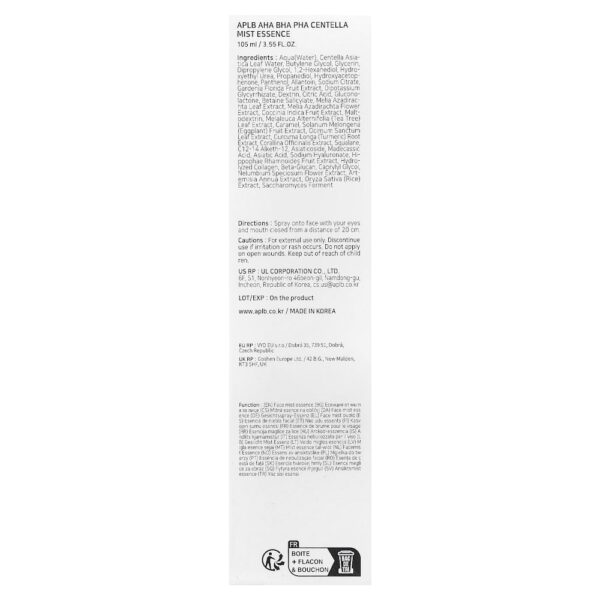 APLB - AHA BHA PHA Essência em Spray de Centella 105 ml
