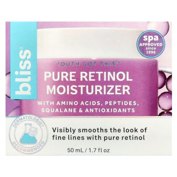 Bliss - Youth Got This Hidratante de Retinol Puro 50 ml