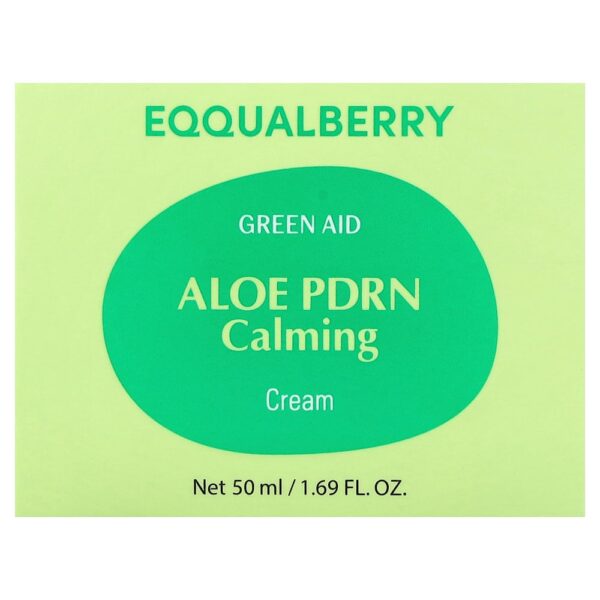 EQQUALBERRY - Green Aid Creme Calmante Aloe PDRN 50 ml