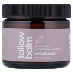 M3 Naturals - Bálsamo de Sebo Aromatizado com Óleos Essenciais 57 g